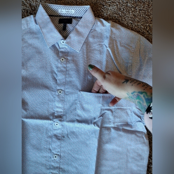 Good Man Brand Long Sleeve Button Down Shirt NWOT - Picture 10 of 11